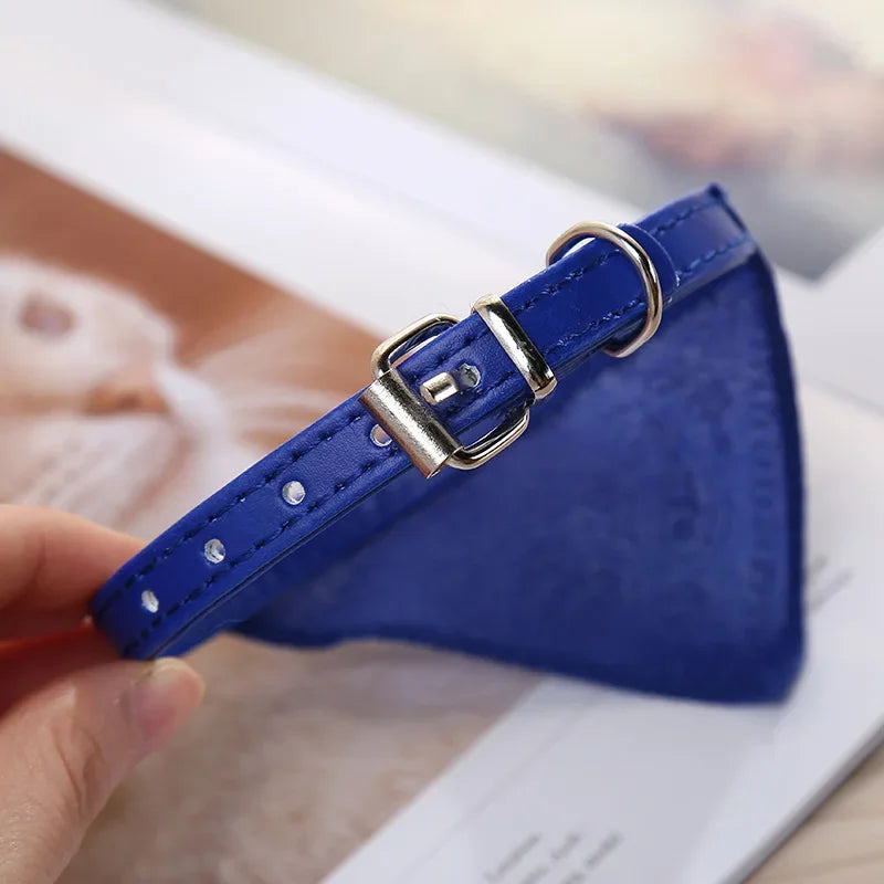 Collar con pañuelo ajustable para Mascotas