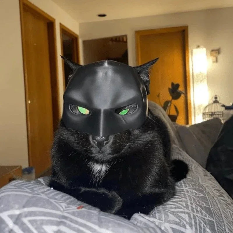 Máscara Héroe Felino - Modelo batman
